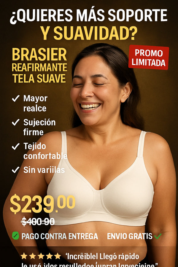 Brasier Reafirmante Tela Suave - imagen 3
