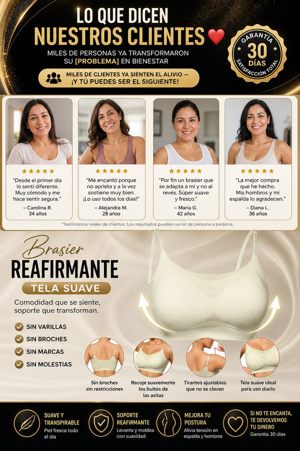 Brasier Reafirmante Tela Suave - imagen 6