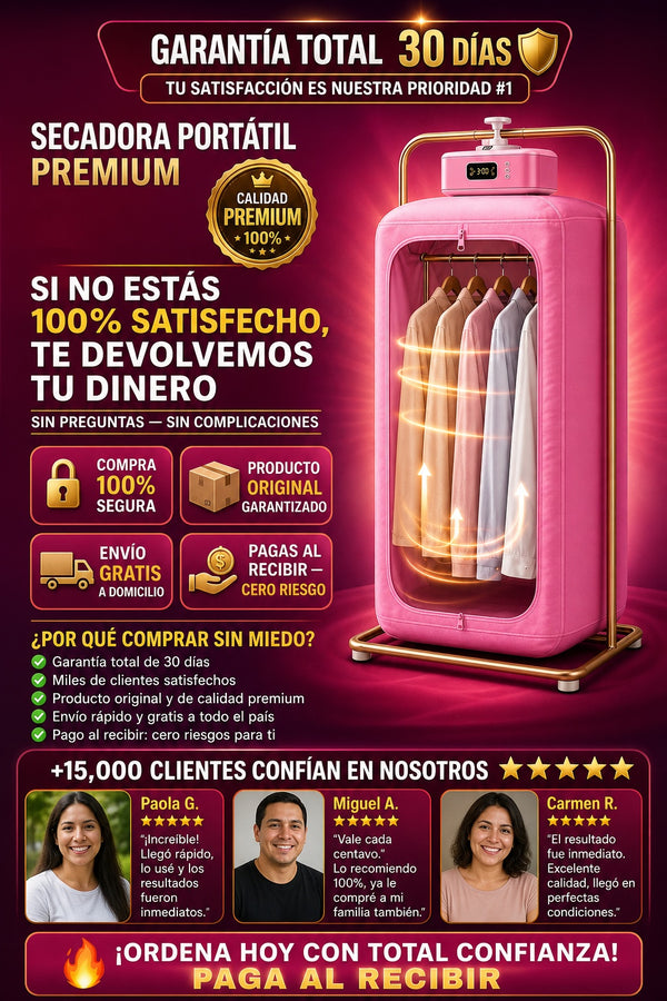 Secadora Portatil Plegable De Ropa - imagen 9