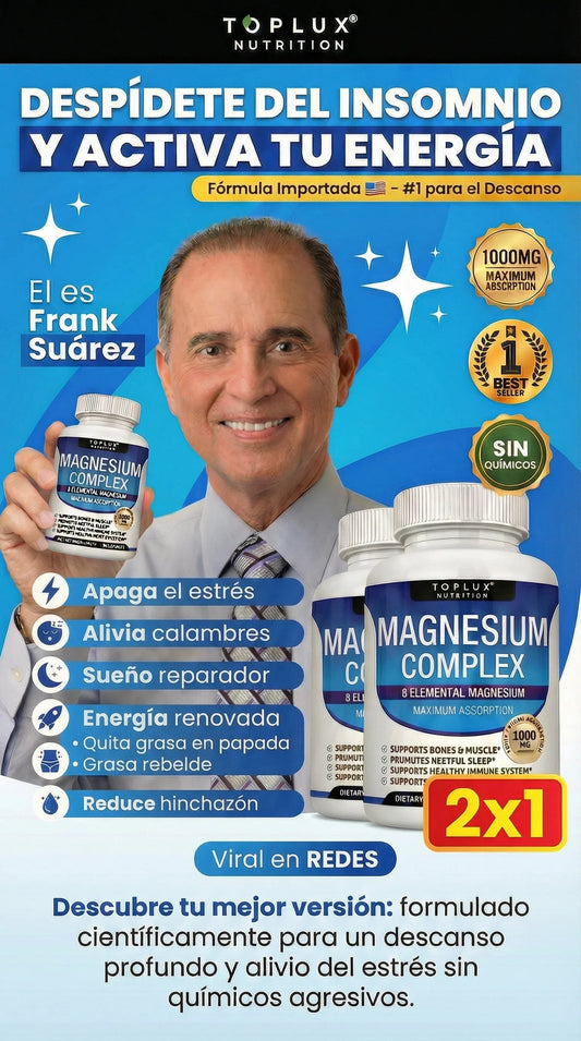 MAGNESIUM COMPLEX 90 CAPSULAS